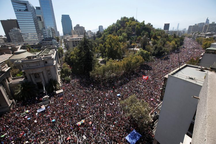 Un 8 de marzo multitudinario y muy simbólico en Chile