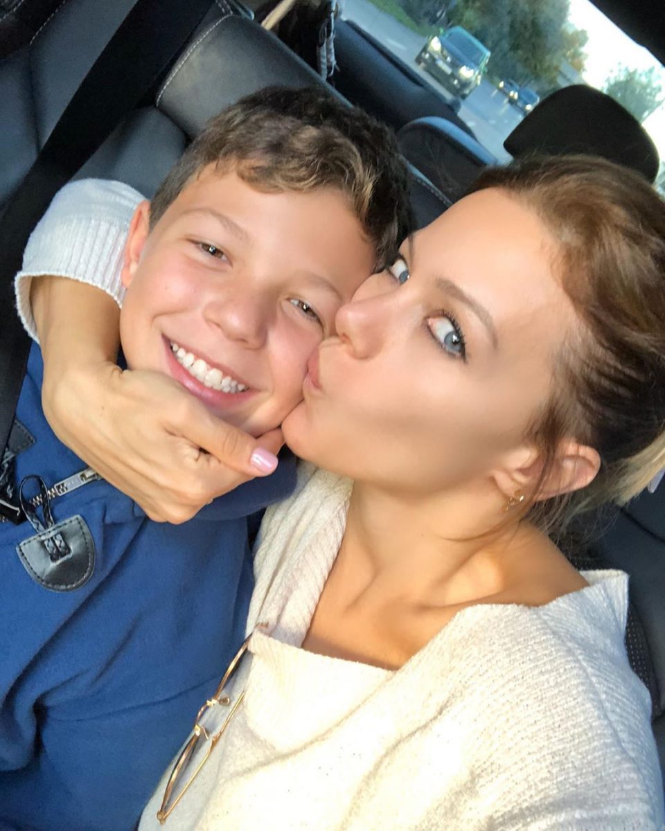El hijo de Evangelina Anderson se sometió al test de coronavirus