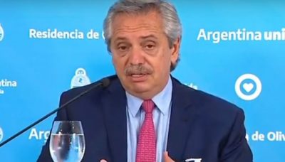 Coronavirus: Alberto Fernández anunció que la cuarentena se extenderá hasta el 12 de abril