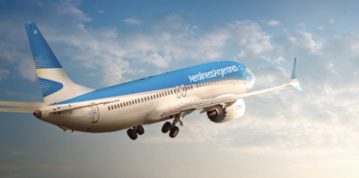 Coronavirus: Aerolíneas Argentinas cancela vuelos a Miami, Roma y Orlando
