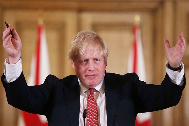 Boris Johnson tiene coronavirus