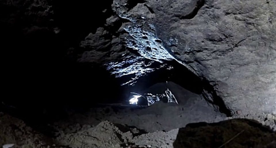 Escucharon ruidos en una cueva, revisaron y se llevaron una sorpresa