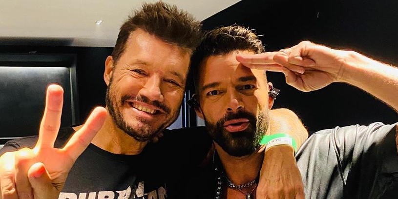 Marcelo Tinelli le dedicó un conmovedor mensaje a Ricky Martin: “Te amo”