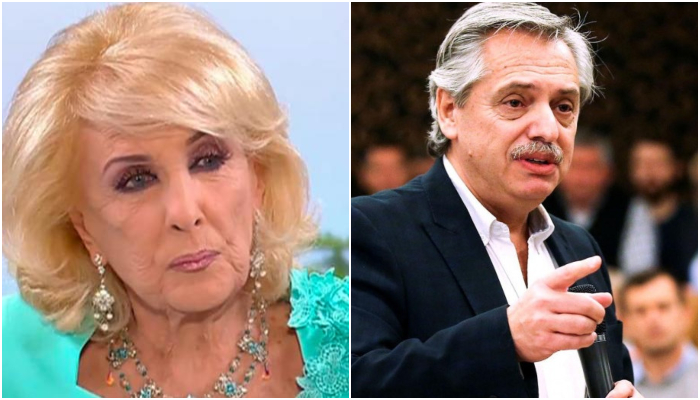 Mirtha Legrand reveló el mensaje que le mandó a Alberto Fernández