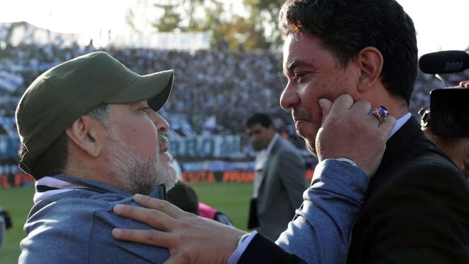 Maradona bancó a River en su posición de no jugar: “Hasta acá llegamos”