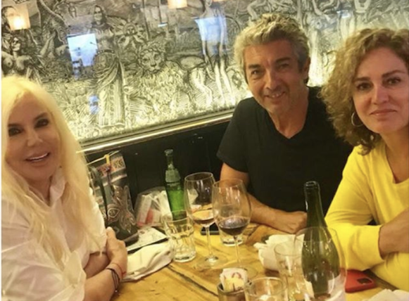 Susana Giménez protagonizó un blooper tras cenar con Ricardo Darin y su esposa