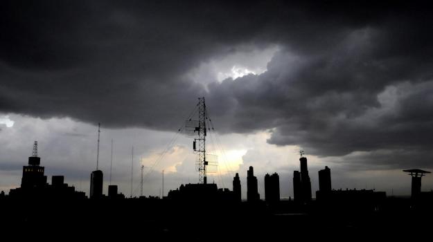 Alerta meteorológico por tormentas fuertes con ráfagas