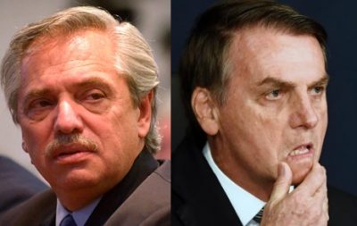 “Temo que Brasil entre en la misma espiral que Italia”, dijo Alberto Fernández sobre las medidas de Jair Bolsonaro