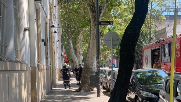 Está internada la nena que se cayó del tercer piso de un colegio en Palermo