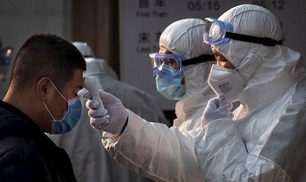 Las impactantes imágenes de los enfermos por coronavirus en los hospitales