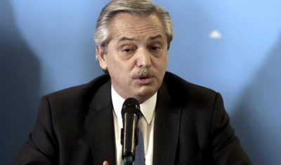 Alberto Fernández: “Se suspenden las clases hasta el 31 de marzo”
