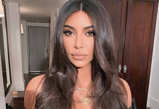Kim Kardashian publicó una foto inédita de su adolescencia