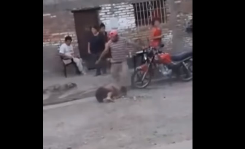 Le robaron, buscó al ladrón y le dio una paliza feroz