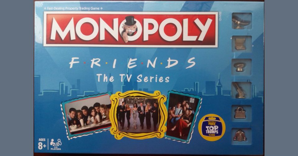 ¡Atención fanáticos! Lanzaron a la venta un Monopoly inspirado en Friends