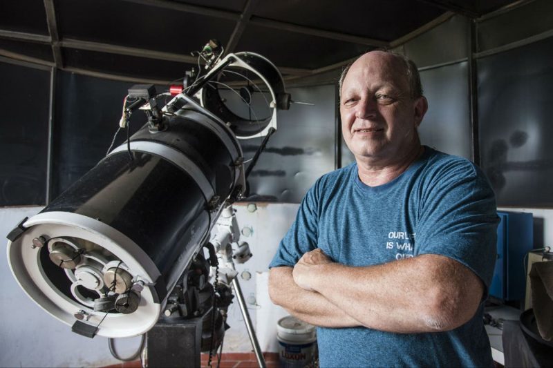 Aficionados argentinos de la astronomía habrían obtenido fotos de la rotura de un cometa