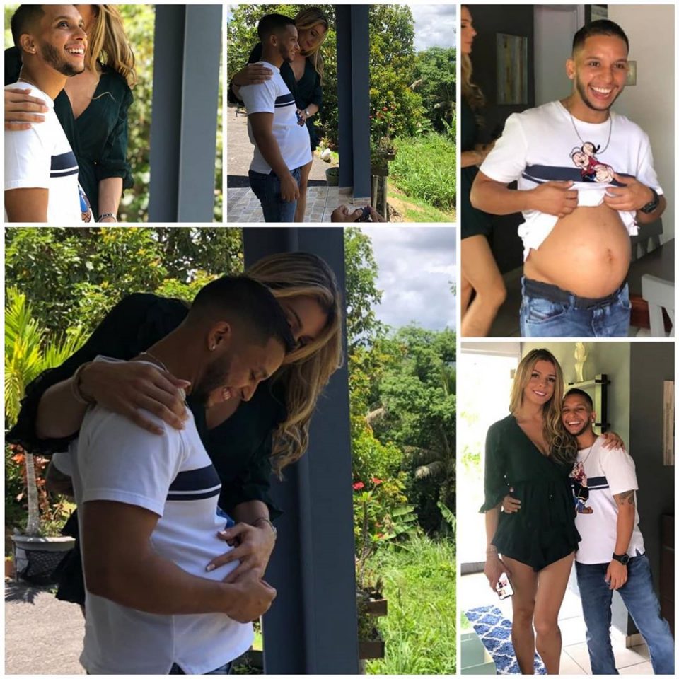 Familias modernas: una modelo trans espera su primer hijo gracias al embarazo de su esposo