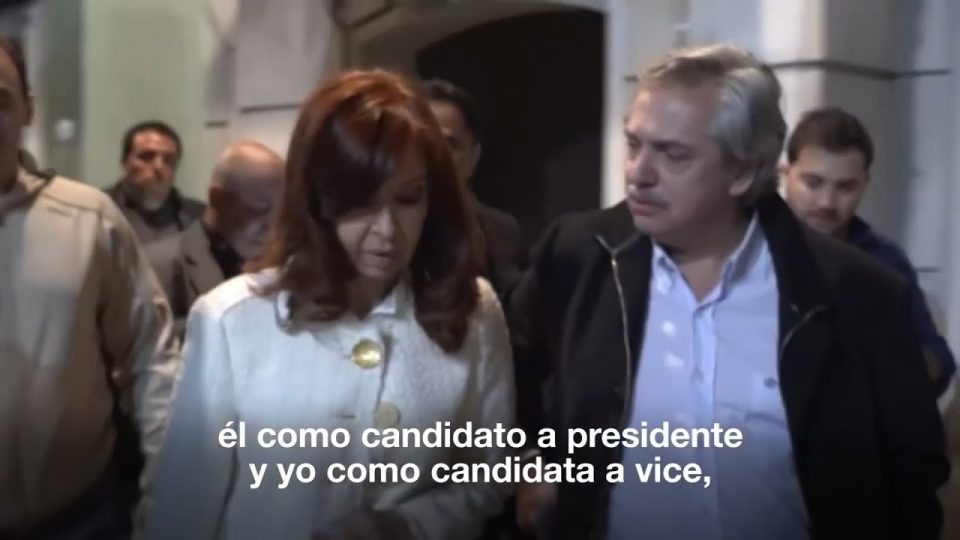 Brancatelli comparó la “jugada” de Cristina y Alberto con el gol de Maradona y Caniggia