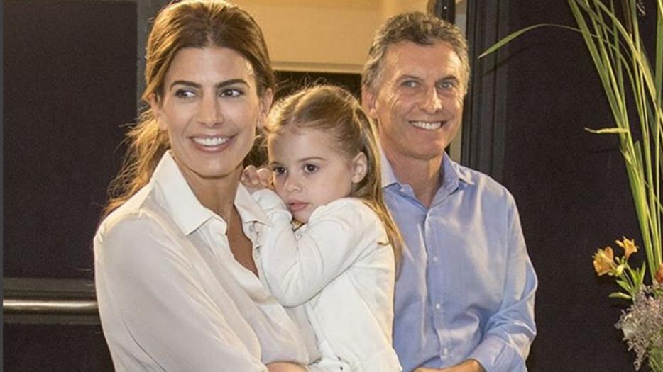 Antonia Macri practicaba taekwondo y Juliana Awada la fotografió infraganti