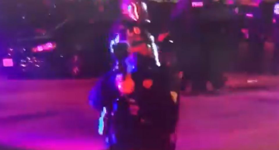 Policías de Louisville reprimieron con balas de goma a periodistas durante las protestas en honor a George Floyd