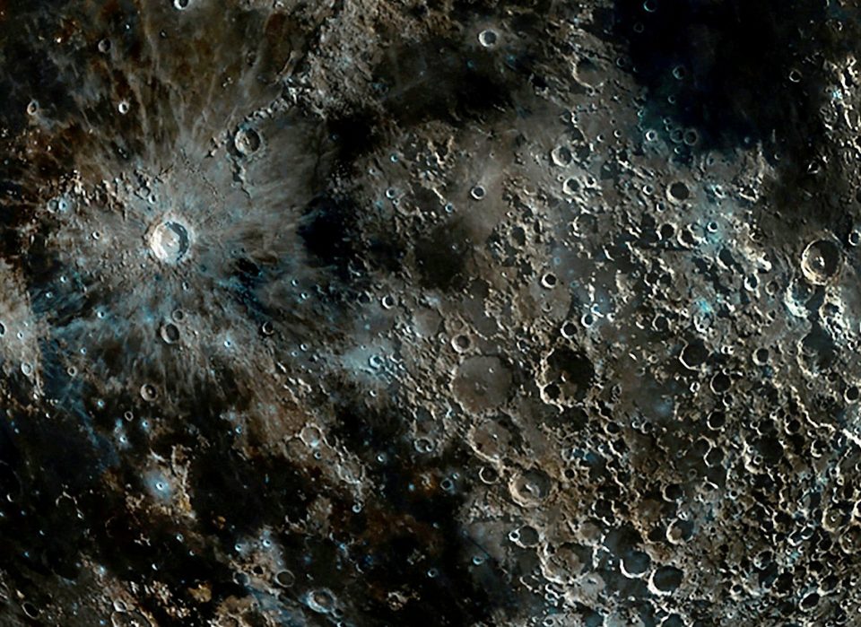 Revelan la foto más nítida de la superficie de la Luna