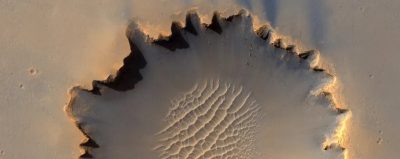 Revelaron fotos de la superficie Marte y sus paisajes extraterrestres