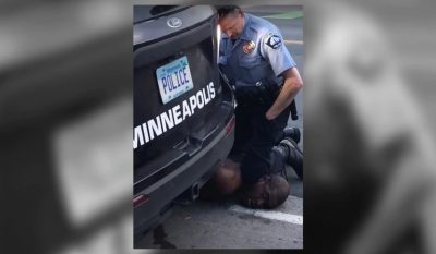 “No puedo respirar”, un ciudadano afroamericano murió luego de que un policía se apoyara en su cuello mientras lo detenía