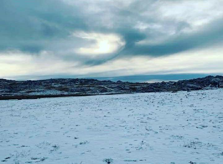 Frío y nieve: cayó la primera nevada en las sierras cordobesas