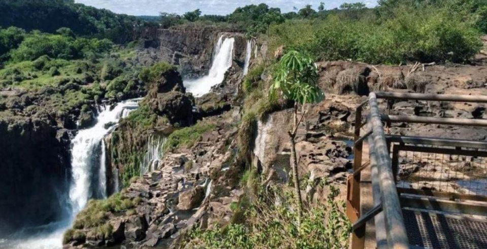 Las Cataratas del Iguazú “están secas” debido a una prolongada sequía