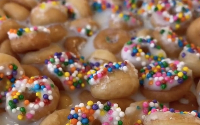 La última moda gastronómica: transformar cualquier comida en cereales diminutos para el desayunos