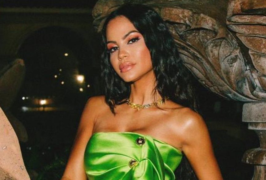 El provocativo posteo de Natti Natasha desde su casa (y mostrando sus tatuajes): “Esta Domi te gusta”