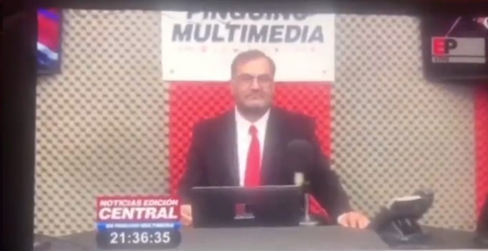 El exabrupto de un conductor que se volvió viral tras un blooper al aire