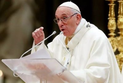 El papa Francisco pidió por las personas que se quedaron sin trabajo por el coronavirus