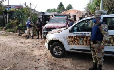 Desbarataron una megabanda que robaba, vendía drogas y armas de fuego: dos policías implicados