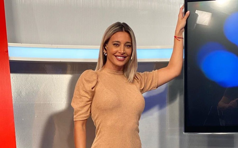 Sol Pérez apostó por un vestido color natural y sus fans la bancaron