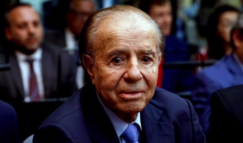 Carlos Menem fue internado y le realizaron el test del coronavirus