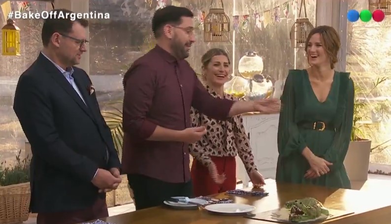 “Bake Off Argentina”, un participante sorprendió al jurado al cocinar una torta con sabor a fernet