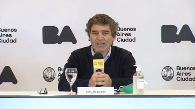 Coronavirus: Fernán Quirós descartó que el aumento de casos se deba a la actividad física