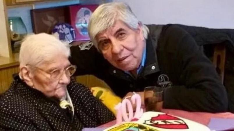 Murió la madre de Hugo Moyano a los 102 años