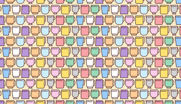 Reto viral: encontrar las tres tazas sin orejas (sólo para expertos)