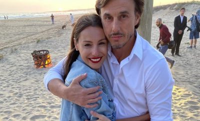De entrecasa y con animal print, el look de García Moritan en un vivo de Pampita