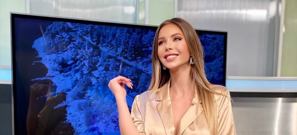 Romina Malaspina hizo frente al frío con mucha piel y sorprendió a sus fanáticos