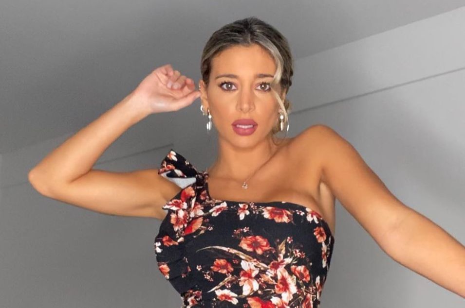 Sol Pérez se robó todas las miradas con un enterito blanco ajustado y volados