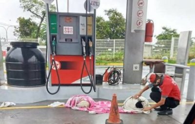 “Corazón gigante”, el empleado de una estación de servicio abriga y alimenta a perros callejeros