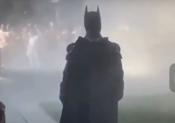 “Batman” formó parte de las protestas contra el conflicto racial tras el asesinato de George Floyd