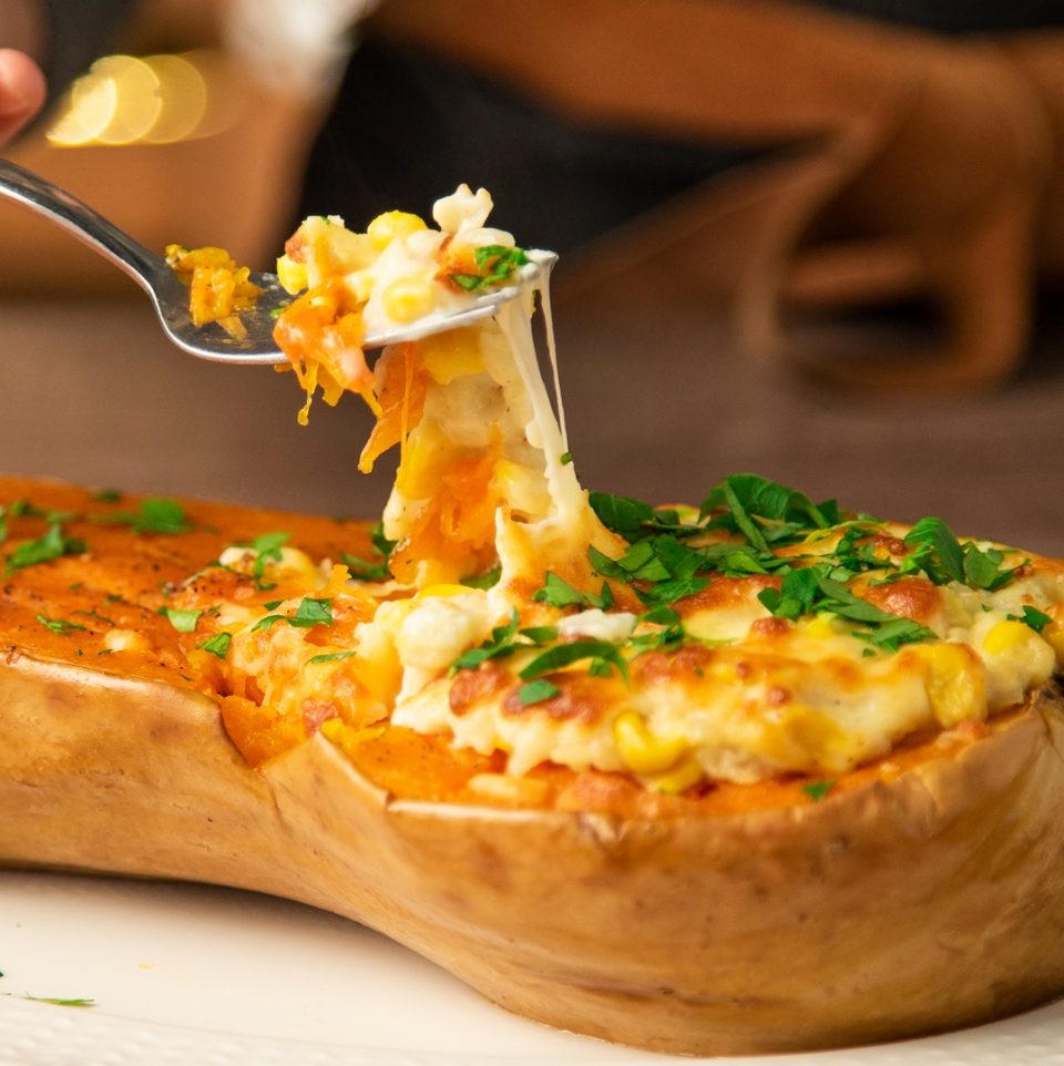 Calabaza rellena: un plato “anti frío” y sencillísimo de preparar