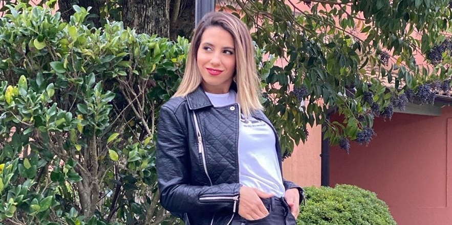 Cinthia Fernández lució un brillante look que cautivó a sus fanáticos: “Blusa bomba”