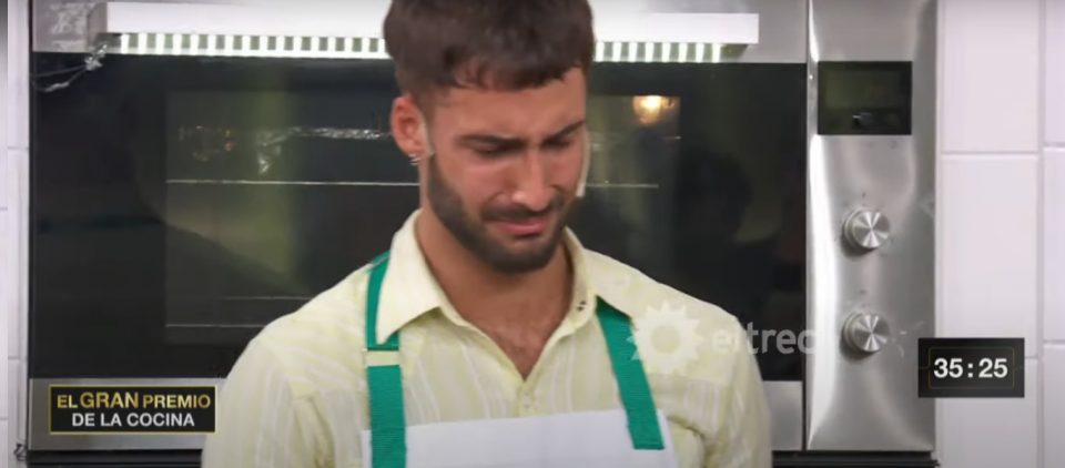 “El gran premio de la cocina”: un participante rompió en llanto luego que no probaran su plato: “No podés hacer eso”