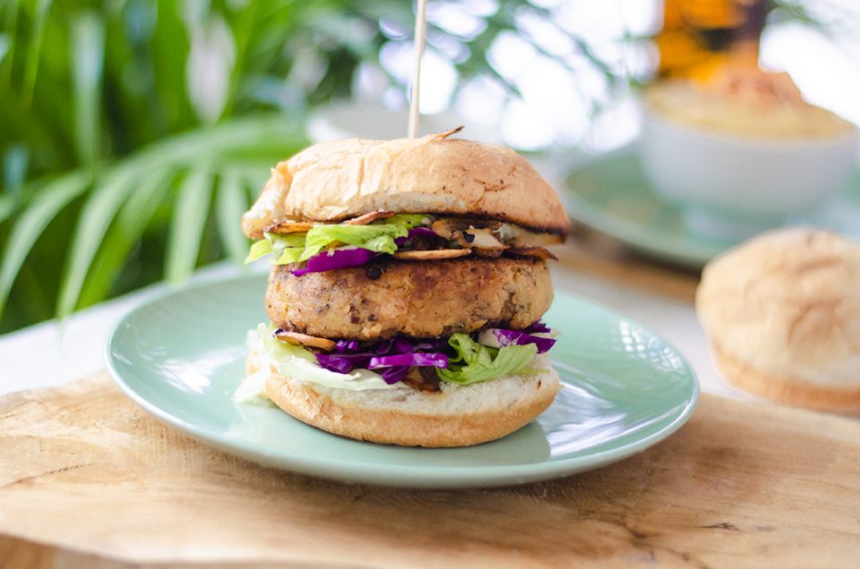Hamburguesas de garbanzos, una variante súper nutritiva y saludable