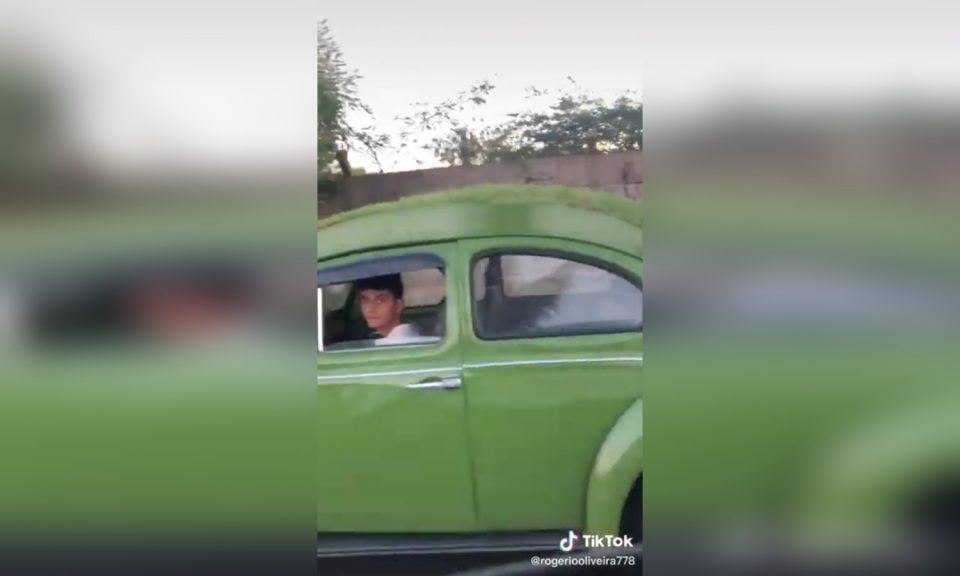 La original idea para tener un aire acondicionado en el auto