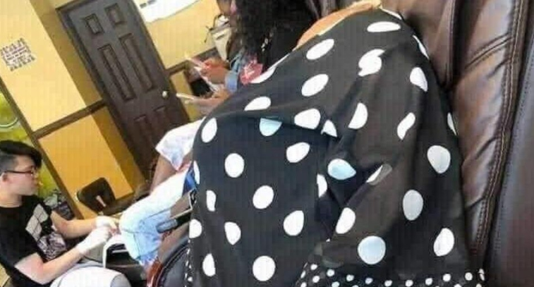 Reto visual: encontrar la cabeza de la mujer en la peluquería (ni un 1% de chances)